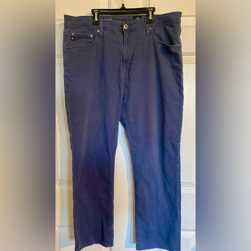 Adriano Goldschmied Jeans AG Mens 36 x 32 Blue The Everette